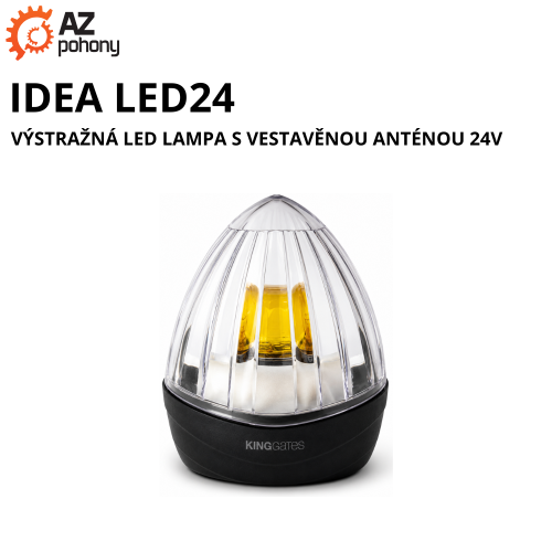 IDEA LED24 - výstražná LED lampa s vestavěnou anténou 24V